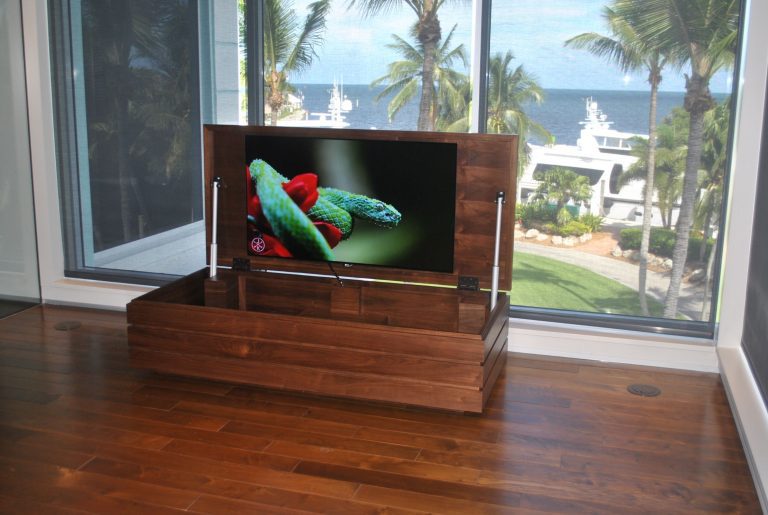Lucas TV Pop-up Chest Ent Center