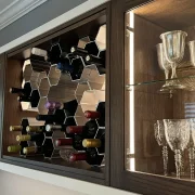 Custom cabinets smooth bar