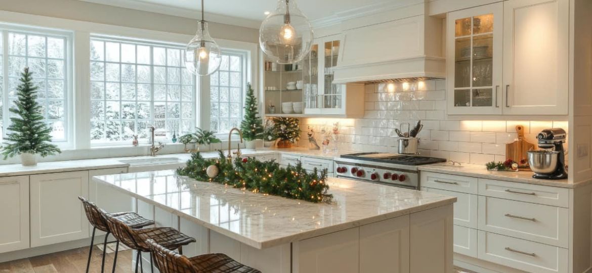kitchen cabinet design executed to make holidays easier